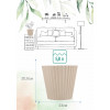 Горшок для цветов "InGreen Sand" 5,8 л c дренажной вставкой (молочный шоколад)