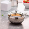 Сахарница металлическая с крышкой Сахарница металлическая с крышкой