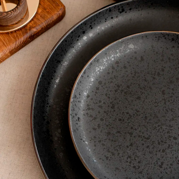 Тарелка обеденная 26см 19S509D/P Elite black Тарелка обеденная 26см 19S509D/P Elite black