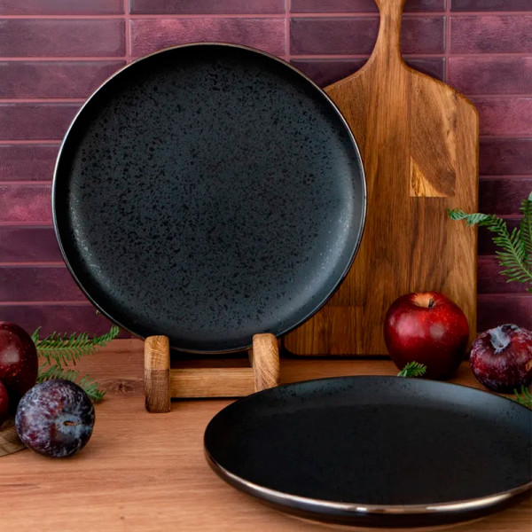 Тарелка обеденная 26см 19S509D/P Elite black Тарелка обеденная 26см 19S509D/P Elite black