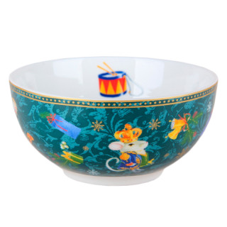 Салатник 14см/610мл YQ25002 Щелкунчик и мышиный король, зеленый