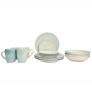 Набор посуды 16pcs-S13 16 предметов (12 тарелок+ 4 кружки)