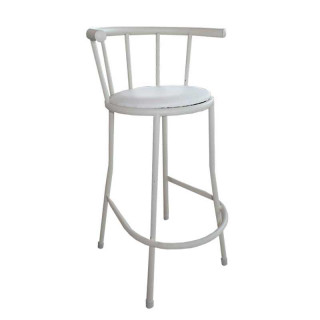 Стул барный "Альфа" пятиполосный (белый 58)