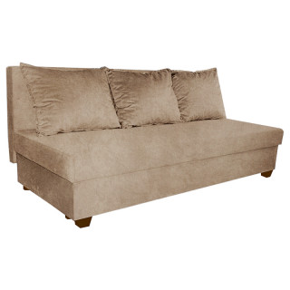 Диван Vega Plus "3" гоб.stock (с подушками) (ZW) safari mink (коричневый)