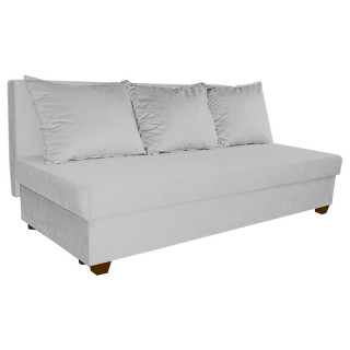 Диван Vega Plus "3" гоб.stock (с подушками) (ZW) светло серый