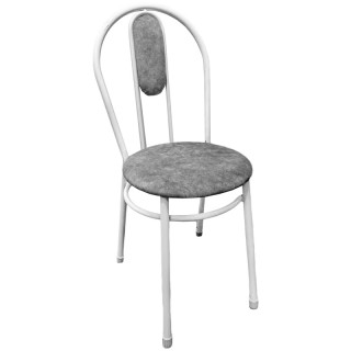 Стул Фаиза кзам А,О,Д/stock/жаккард светло серый (Germes steel)