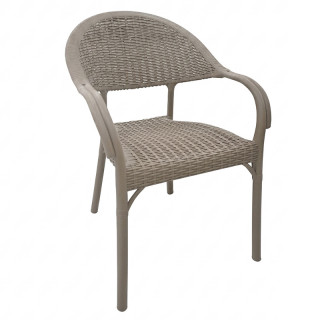 Стул пластик PLASTİK BAMBU KOLTUK (бежевый)