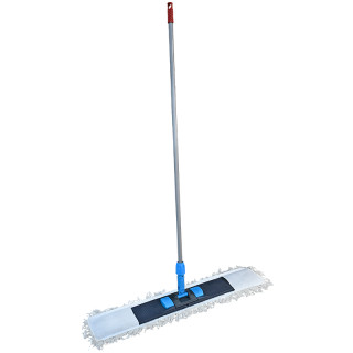 Швабра для мытья полов (микрофибра 80 см с черенком)