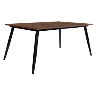 Стол Мадлен (1600х800 столешница 16 мм цв.Люкс) Морское дерево винтаж