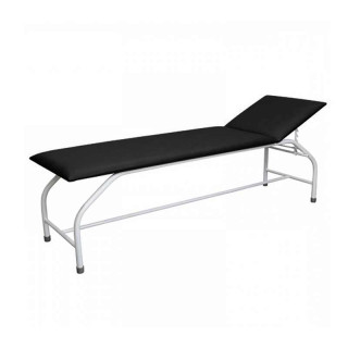Кушетка с регулируемым подголовником "Полуромб" (без выреза) Чёрный