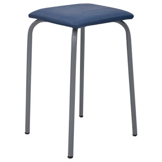 Табурет №3 квадратный (кзам темно-синий)