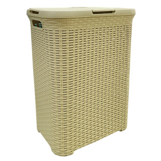 Корзина "eco style" для белья плетённая 65 л (УЗ)
