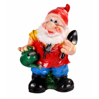 арт.8 Изделие из гипса "Гном с лейкой" (410*270мм)