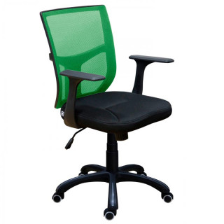 Кресло мод.М-16 (сид.ортопед) подл.пл.Г-17,крест.пласт. зеленый