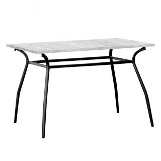 Стол S-образн.каркас (1200х800 столешница 16) Цемент светлый Стол S-образн.каркас (1200х800 столешница 16) Цемент светлый