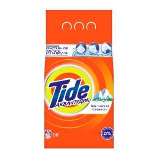 Стиральный порошок Tide "Альпийская Свежесть" 3 кг (автомат)