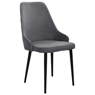 Стул Гамбург (спинка пласт.) цв.каркас (BINGO GREY)