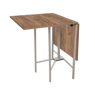 Стол "Рондо" складной (1100*600 столешница 16 мм) дуб крафт табачный