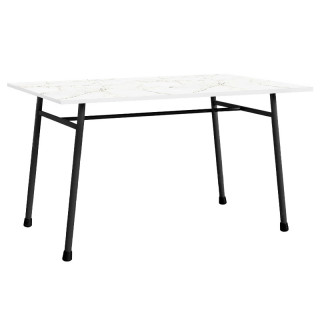 Стол вертикальный цв.каркас (1400*800 столешница 16 мм цв.Люкс) мрамор белый Стол вертикальный цв.каркас (1400*800 столешница 16 мм цв.Люкс) мрамор белый