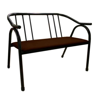 Скамья "Прага" 2-х местная (1 м.э) тёмно-коричневый