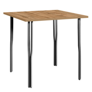 Стол Y-образн.каркас (800*800 столешница 16 мм цв.Люкс) дуб вотан