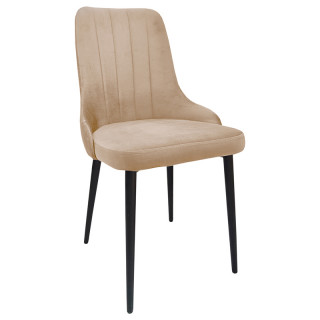 Стул Лемар (спинка пласт.) цв.каркас (гоб.stock (только Bingo/Raund)) BINGO BEIGE