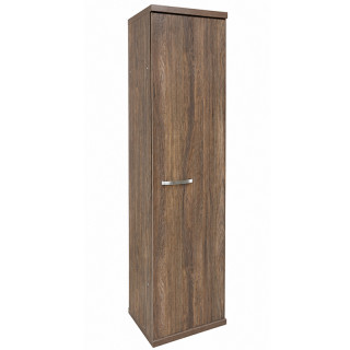 Шкаф гардеробный Кул-804 504*435*2000 Н (F) цв.Люкс/ Б-1 (дуб крафт табачный)