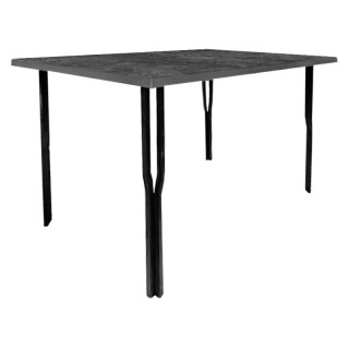 Стол Y-образн.каркас (1200*800 столешница F цв.Люкс) бетон темный