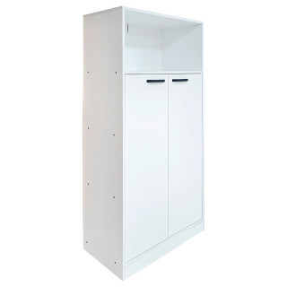 Стеллаж низкий "КУЛ- 116" Белый (Торнадо) Стеллаж низкий "КУЛ- 116" Белый (Торнадо)