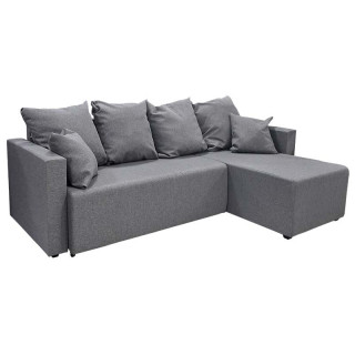 Диван угловой "Смарт" (Рогожка Мальмо серый)