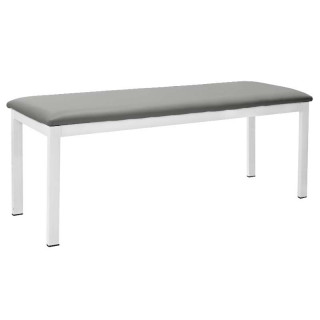 Банкетка 120*36 без спинки цвет.каркас кзам м40 (серый)