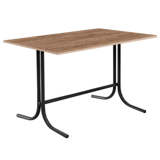 Стол 1200х800 "Л" образный(столешница 16 мм) дуб крафт табачный