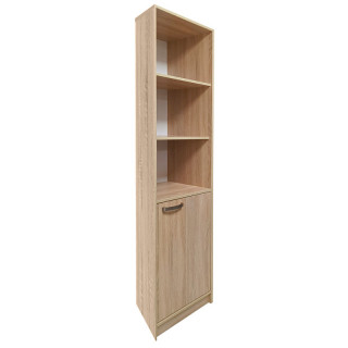 Шкаф под файлы КУЛ- 121  450х350х2000 Дуб сонома (Торнадо)