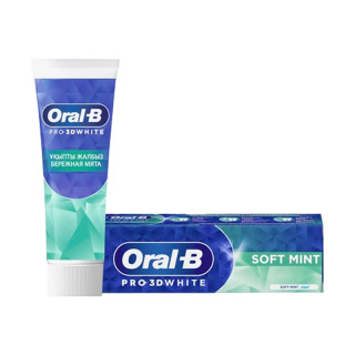 Зубная паста "Oral-B" pro 3D white Бережная мята, 75 мл