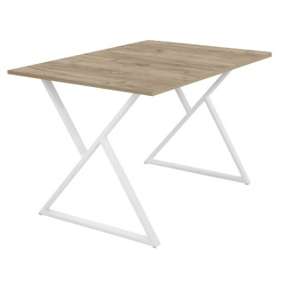 Стол Миссони (1200*800 столешница 16 мм Люкс) дуб крафт серый