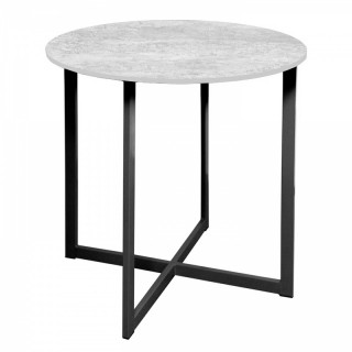 Стол Йорк (D-800 столешница 16 мм цв.Люкс) бетон светлый