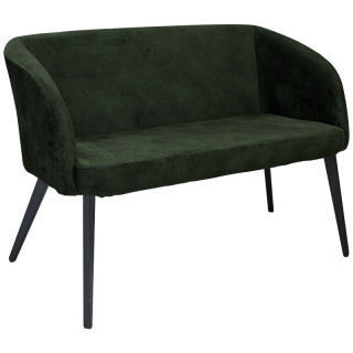 Кресло "Лаури" 2-хместный (тёмно-зелёный)