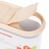 Ёмкость для сыпучих продуктов "Фиеста" (с клапаном) 1,65 л бежевый