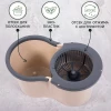 Комплект для уборки VERDE SPIN MOP бежевый