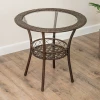 Стол table 3 коричневый