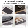 Коврик для в/к Макароны AQUADOMER 60*100см 1 предм Dark Grey темно-серый  1/25