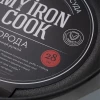 Сковорода MY REAL IRON COOK чугунная, 28 см