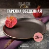 Тарелка обеденная Elite black 41270132-1