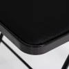 Cтул складной "YZ7002" black mesh, black frame