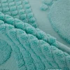 Полотенце махр.жаккард НОЖКИ 50*70 пл. 650 гр/м2. (цв.05010)