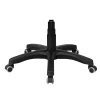 Кресло Мажор VIP кзам АОД/гоб.Stock подл.420 кзам/гоб, крест.пл.d 416/670-1/700 м/п, кол JL, черный