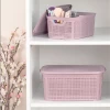 AK 601 Корзина с крышкой 10л pink