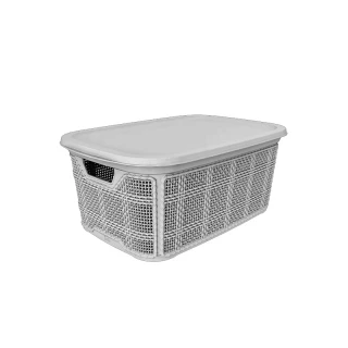 AK 599-B116 Корзина с крышкой 2,5л grey