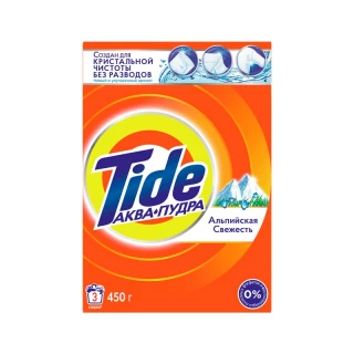 Порошок "TIDE" Альпийская свежесть 450 г (Автомат)