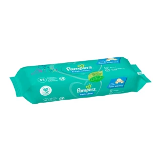 Влажные детские салфетки "PAMPERS" Fresh Clean 52 шт